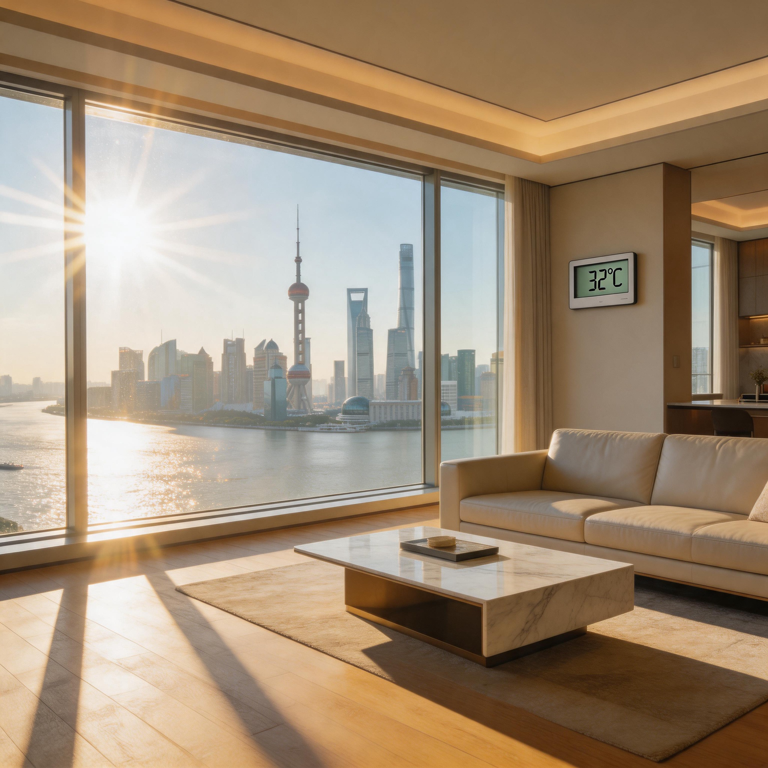 清晨的第一缕阳光，未必总是温柔：大平层朝东空间的“光空间挑战”